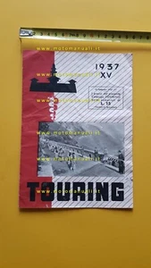 Touring Cicli 1937 produzione biciclette anteguerra depliant originale brochure - Imagen 1 de 3
