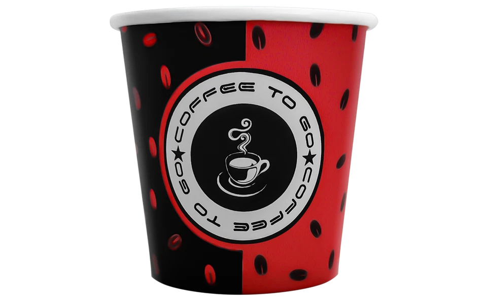 Pappbecher Espressobecher Coffee To Go Becher 100 ml 0,1l 4 oz 1000 Stück made   - Bild 1 von 1