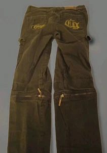 Coogi, Mujer tiro bajo, talla 8 oliva cremallera, nuevo estado - Imagen 1 de 6