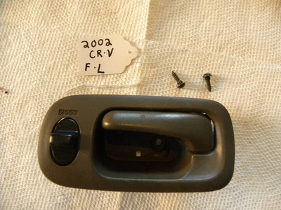 Коричневая передняя левая ручка и переключатель водительской двери для салона Honda CR-V CRV 2002-2006 годов выпуска - Изображение 1 из 4