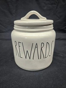 Rae Dunn Artisan Collection by Magenta REWARDS Covered Canister Cookie Jar - Picture 1 of 9