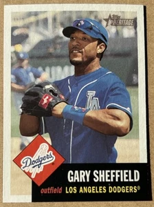 GARY SHEFFIELD 2002 TOPPS HERITAGE Card #197 NM-MT Condition - Picture 1 of 2