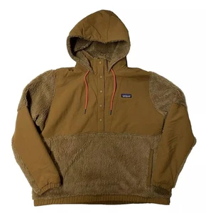 Patagonia Retro X Tan Sherpa Pullover Half Snap Hooded Damen Jacke Gr. S - Bild 1 von 7
