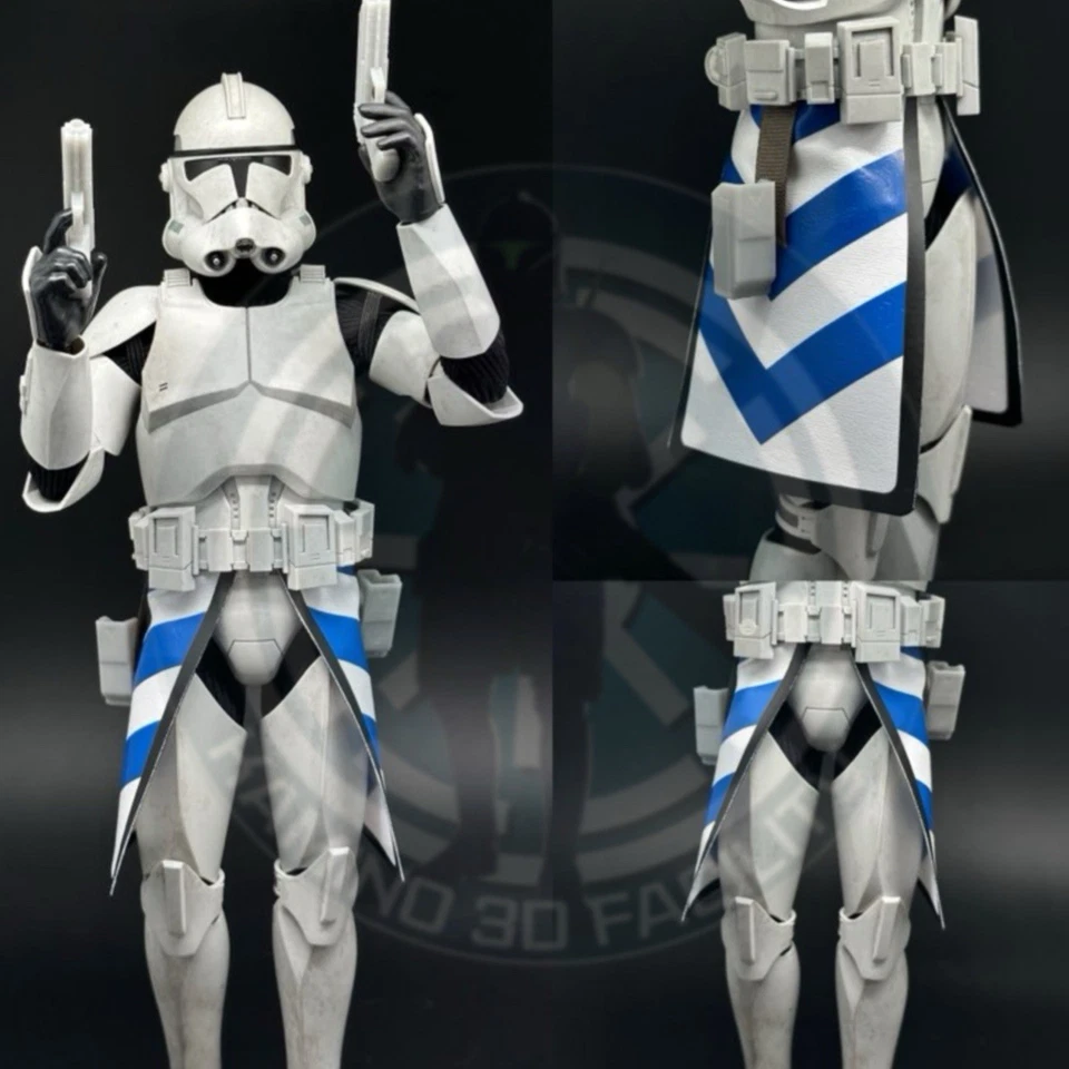 Star Wars 1/6 personalizado ARC Trooper Fives Kama conjunto para boneco Clone Trooper 12 polegadas - Imagem 1 de 1