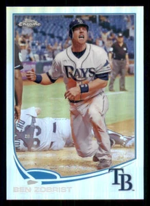 2013 Topps Chrome Refractors #205 Ben Zobrist - Picture 1 of 2
