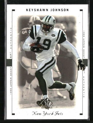 Keyshawn Johnson 1999 SP Authentic #59  Football Card - Image 1 of 2