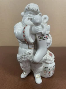 Lenox Jewels Weihnachtsmann mit Strumpf Figur 6152821 - Bild 1 von 9