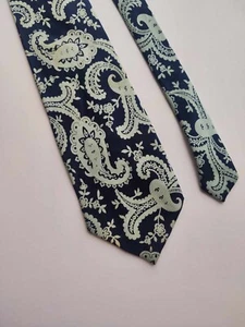 CRAVATTA MADE IN ITALY SETA VINTAGE KRAWATTE TIE - Imagen 1 de 6