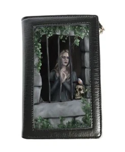 Cartera Caszmy Fashions vegana para damas My only Friends 3D negra fantasía - Imagen 1 de 1