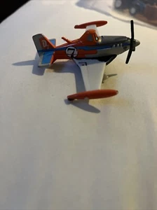 Disney Planes Dusty Crophopper Supercharged Racer Figure Plane Mattel - Picture 1 of 5
