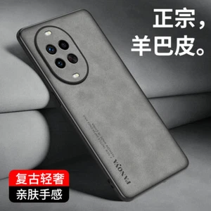 Para Huawei Nova 14 Pro, Lujo Negocios Retro Cuero Goma Suave Estuche Cubierta - Imagen 1 de 13