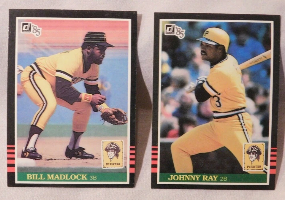1985 Donruss Pittsburgh Pirates Baseball Card Pick one - Image 1 of 1