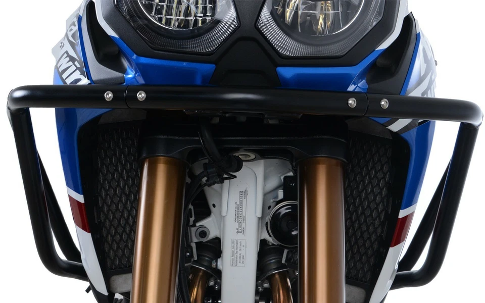 R&G BARRE PARAMOTORE PER HONDA CRF 1000 L AFRICA TWIN ADV SPORTS 2018 2019 NERO - Immagine 1 di 1