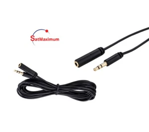 3.5mm Stereo Audio Headphone Male to Female Aux Extension Cable 3ft - 100ft Lot - Picture 1 of 21