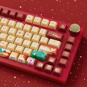 New AKKO PC75B Plus Year of Tiger Mechanical Keyboard CS Silver(Lubed) Switch - Picture 1 of 5