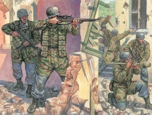 ITALERI - Maquette à peindre - Parachutistes Allemands - 1/72 - ITA6045 - Picture 1 of 5