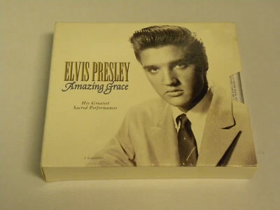 Elvis Presley - Amazing Grace - 2 Cassettes - Booklet- Sacred Performances - Image 1 of 3