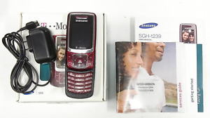 Samsung SGH-T239 - Red and Black ( T-Mobile ) Rare Cellular Slider Phone - Boxed