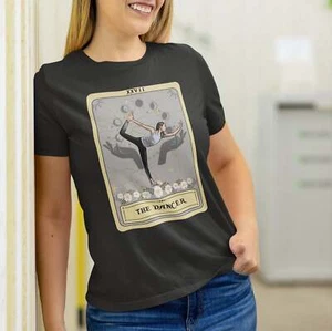 Yoga Pose, The Dancer Tarot Card Shirt - Picture 1 of 17