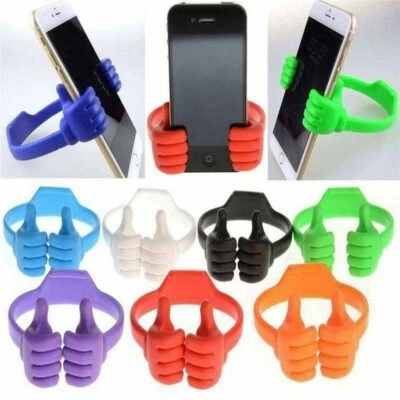 Phone Desktop Holder Novelty Thumb Up Universal Stand Bracket Mount New Stent