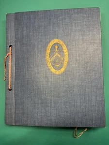 VINTAGE SCRAPBOOK: 1951 Randolph Macon Woman's College - Chi Omega Sorority - Picture 1 of 20
