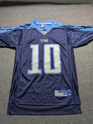 Reebok Vince Young Tennessee Titans #10 Football Jersey Home Men’s Size Small - Image 1 of 4
