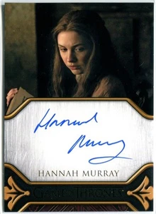 HANNAH MURRAY as Gilly Game of Thrones LEGACY AUTO Autograph - Picture 1 of 1