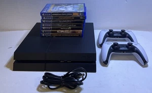 Consola Sony PlayStation 4 - 500 GB (CUH1215A) con 7 juegos. 2 mandos. - Imagen 1 de 15
