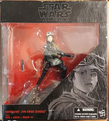 Figura de acción Star Wars: The Black Series "SERGENTO JYN ERSO (EADU)" 6" 2016 NUEVO Foto 1 de 4