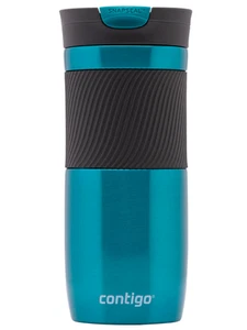 Contigo Byron Snapseal 470ml Travel Mug Edelstahl Biscay Bay - Bild 1 von 12