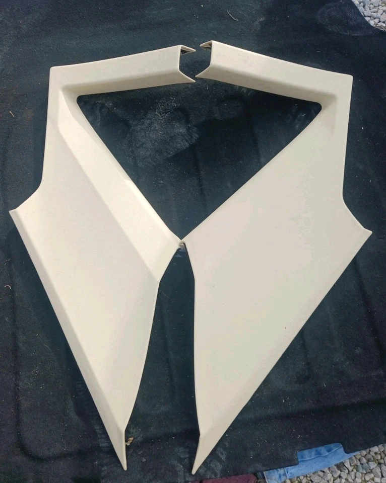 1996-2002 Mercedes R129 SL320 SL500 Left & Right Hard Top Window Panel Trim Tan Foto 1 de 4