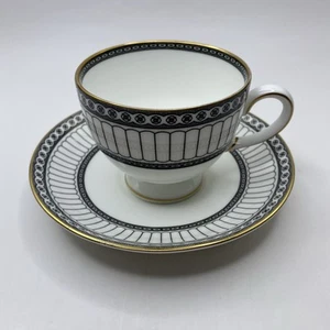 Wedgwood Colonnade Black Cup & Saucer Set - Picture 1 of 19