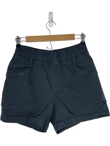 Mountain Hardwear Small Cargo Shorts Charcoal Activewear Elastic Waist 4.5” - Picture 1 of 7