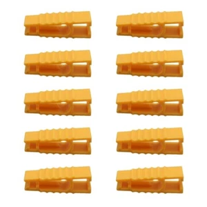 10Pcs Micro Car Fuse Puller Clip Yellow Plastic Plier Tweezers Installation Tool - Picture 1 of 8