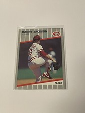 1989 Fleer Box Bottom #C-15 Danny Jackson  **026365