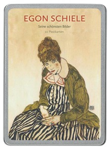 Postkarten-Set Egon Schiele. Seine schönsten Bilder. 