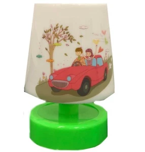 portátil led cálida emisora de luz animada mini led lámpara de cabecera - Imagen 1 de 4
