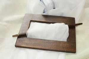 Große Holz Gardinen Spange Raffhalter Vorhanghalter Gardinenhalter Raffspange - Bild 1 von 4