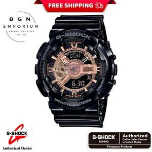 Casio Herren GA-110MMC-1ADR G-Shock Analog & Digital Schwarz Quarz Uhr - NEU - Bild 1 von 2