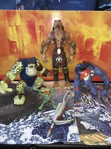 1998 Kenner Hasbro Small Soldiers Lot Of 4 Archer Slam Fist Not Complete. - Picture 1 of 9