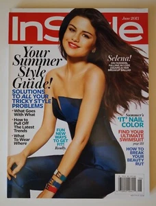 InStyle Magazine June 2013 ~ Selena Gomez Cover ~ Like New ~ Free Shipping - Picture 1 of 1