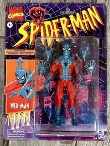 Marvel Legends WEB-MAN Retro Spider-Man Colección Objetivo Exclusivo Como Nuevo - Imagen 1 de 3