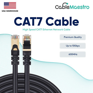 Cat 7 Ethernet Cables RJ-45, 8P8C for sale | eBay