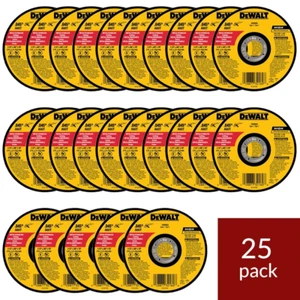 DEWALT DW8062 ESTUCHE DE (25) 4-1/2" x 0,045 x 7/8" ruedas de corte de metal - Imagen 1 de 1
