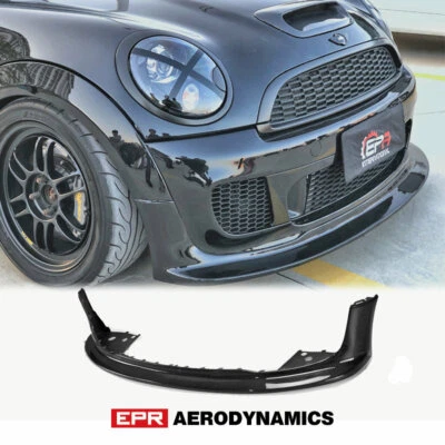 For Mini Cooper R56 JCW Style Carbon Fiber Glossy Mon front lip kit(facelifted) - Image 1 of 4