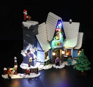 BRIKSMAX Led Lighting Kit for Creator Santa's Visit 10293 BX469 Lego - Picture 1 of 4