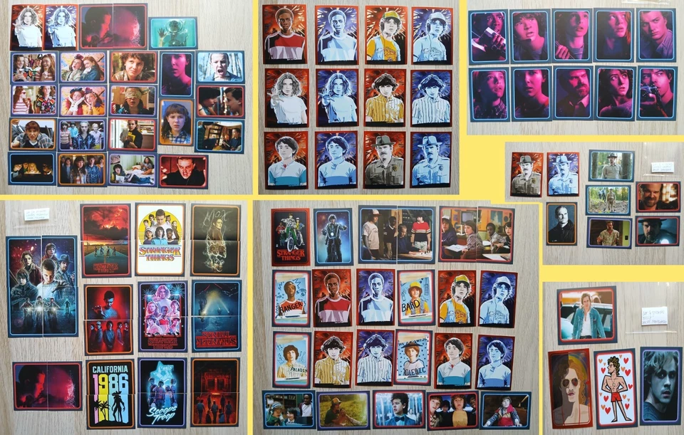Divers lots de stickers STRANGER THINGS Le Monde à l'envers (Panini) - AU CHOIX - Photo 1/1