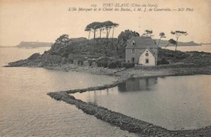 Port Blanc - l'ile Marquer et le chalet des roches - Picture 1 of 2
