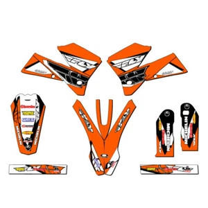 2007 XCF-W 13 FLY Orange Senge Graphics Kit Compatible with KTM - Picture 1 of 10