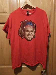MLB Jose Ramirez Cleveland Guardians All Star Vote Red T-Shirt Adult Size XL - Picture 1 of 4